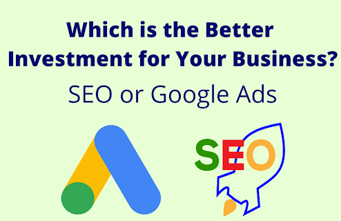 Google Ads Vs SEO for Business strategy